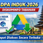 DPA Induk 2026 Diskominfo Tabanan Tersedia Online, Dukung Keterbukaan Informasi